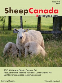 Sheep Canada - Fall 2013