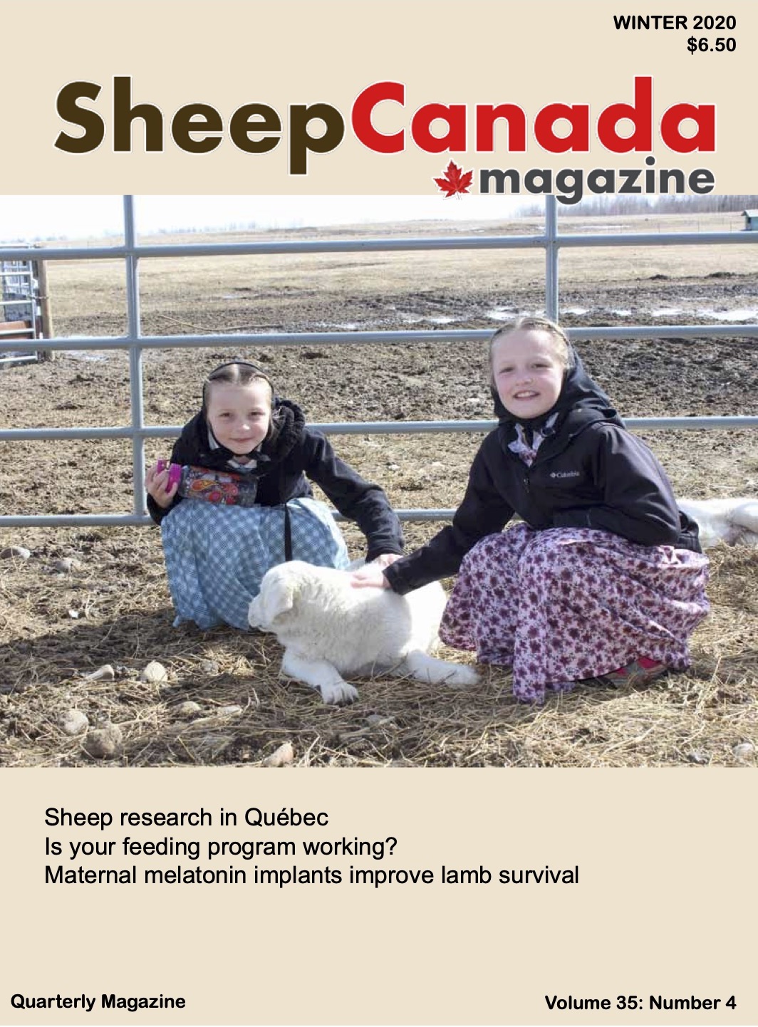 Sheep Canada – Winter 2020 Cover