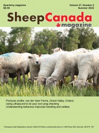 Sheep Canada Summer 2022 cover